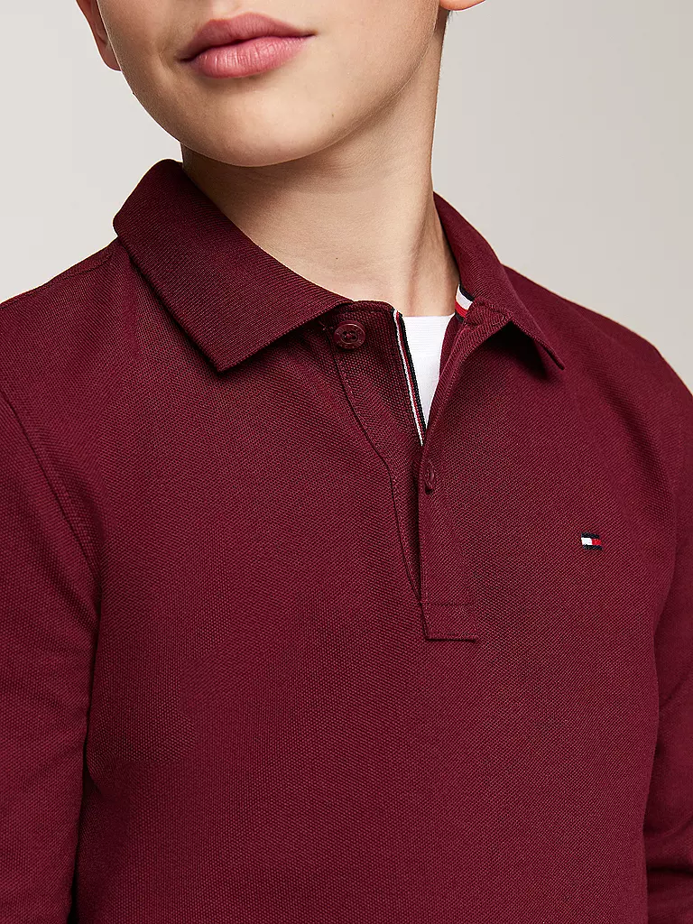 TOMMY HILFIGER | Jungen Poloshirt | schwarz