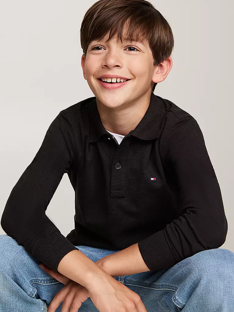 TOMMY HILFIGER | Jungen Poloshirt | dunkelrot