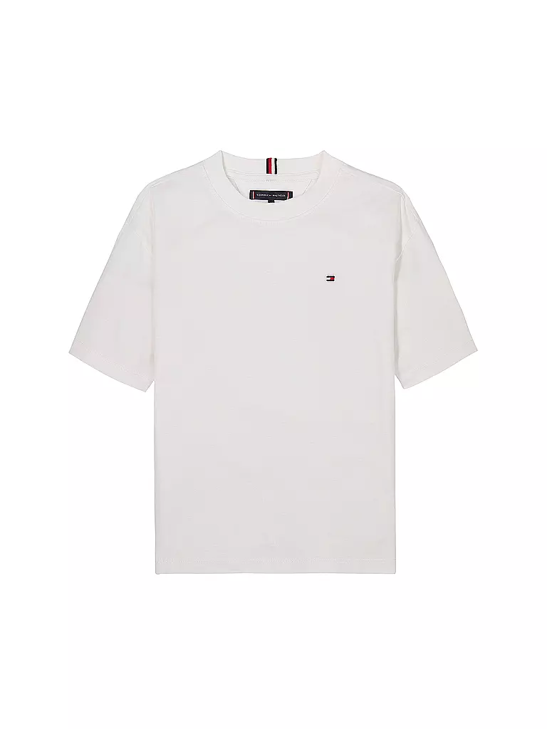 TOMMY HILFIGER | Jungen T-Shirt  | weiss