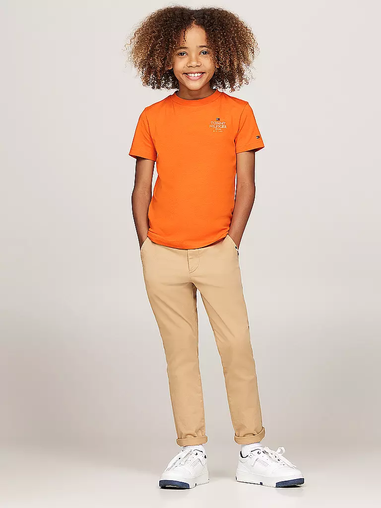 TOMMY HILFIGER | Jungen T-Shirt | orange