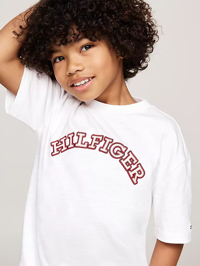 TOMMY HILFIGER | Jungen T-Shirt | weiss