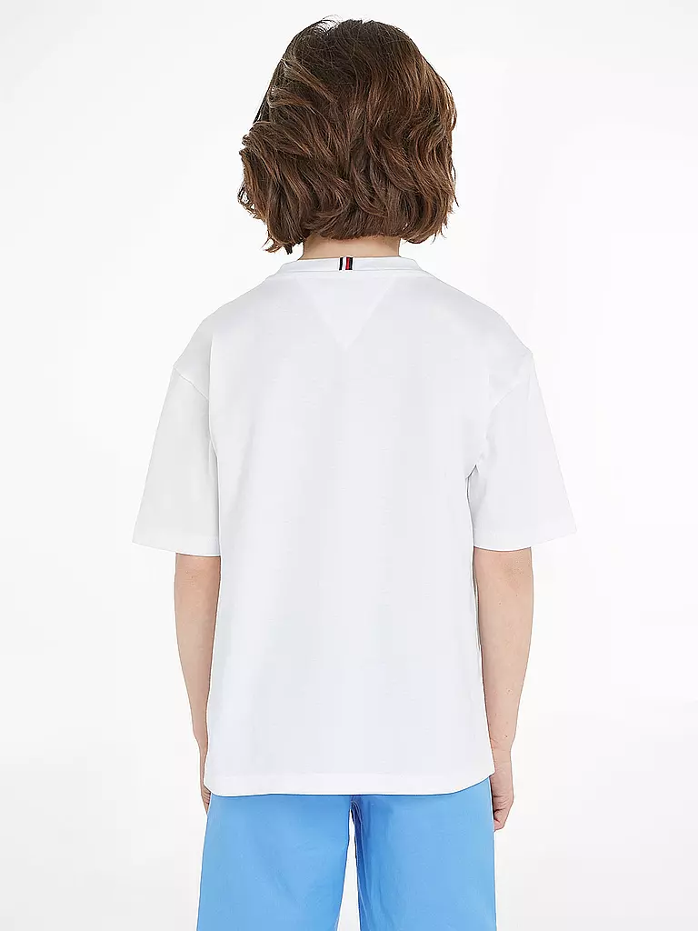 TOMMY HILFIGER | Jungen T-Shirt | weiss