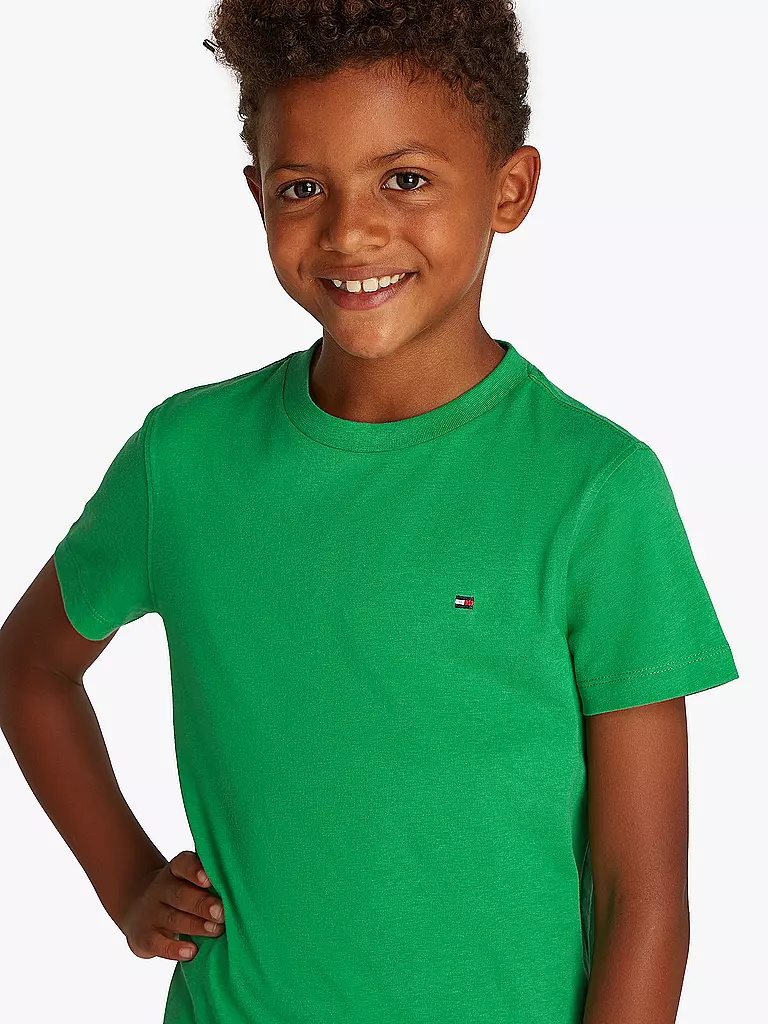 TOMMY HILFIGER | Jungen T-Shirt | grün