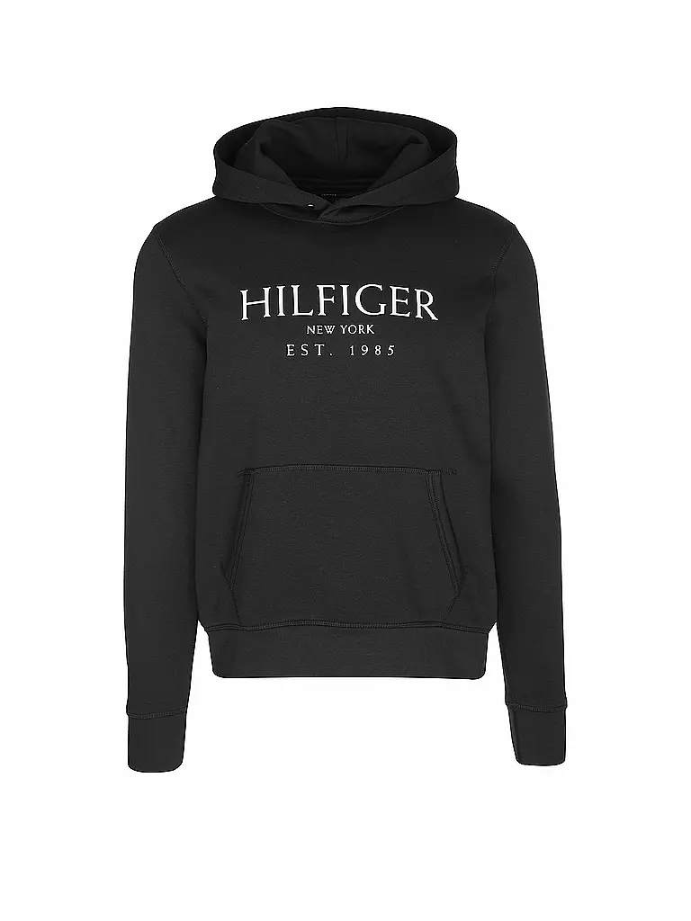 TOMMY HILFIGER | Kapuzensweater - Hoodie | schwarz