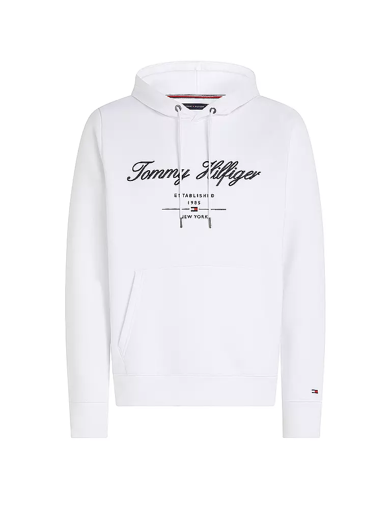 TOMMY HILFIGER | Kapuzensweater - Hoodie | weiss