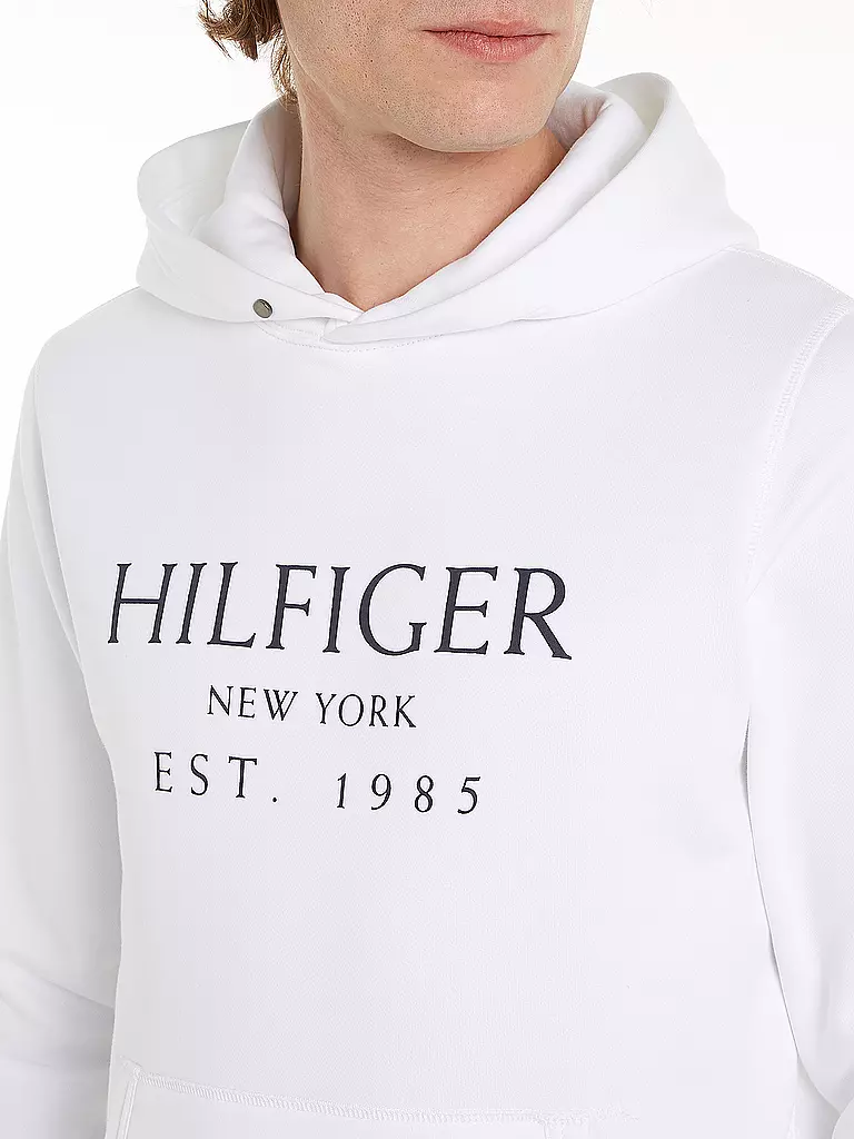 TOMMY HILFIGER | Kapuzensweater - Hoodie | weiss