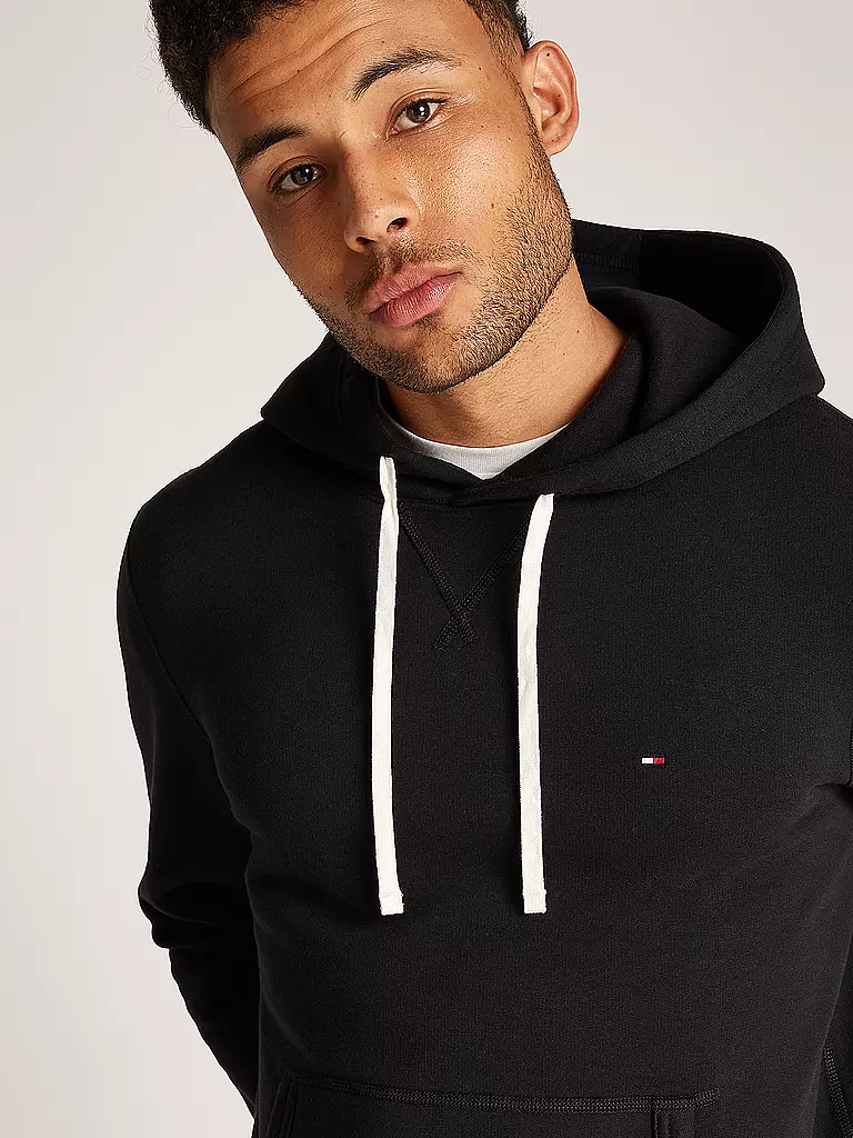 TOMMY HILFIGER | Kapuzensweater - Hoodie | schwarz