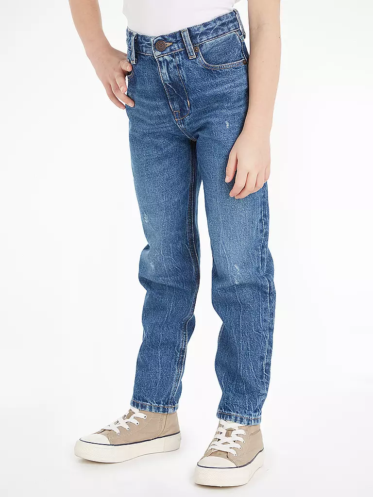 TOMMY HILFIGER | Mädchen Jeans Slim Fit | blau