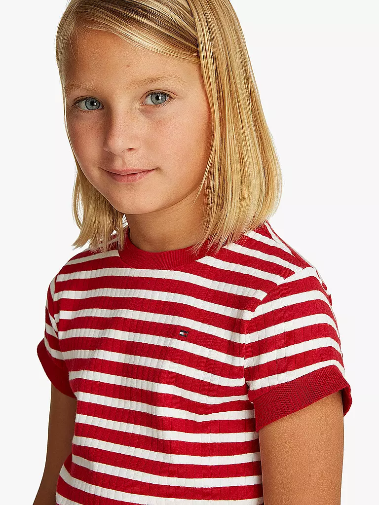 TOMMY HILFIGER | Mädchen T-Shirt | rot