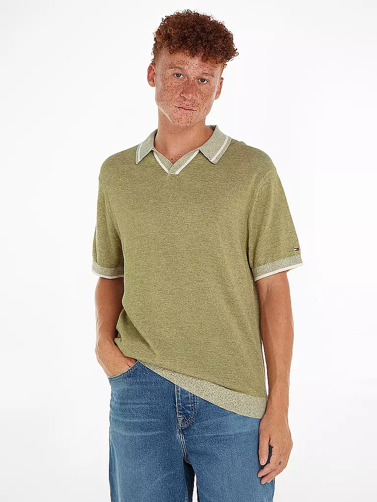 TOMMY HILFIGER | Poloshirt  | olive