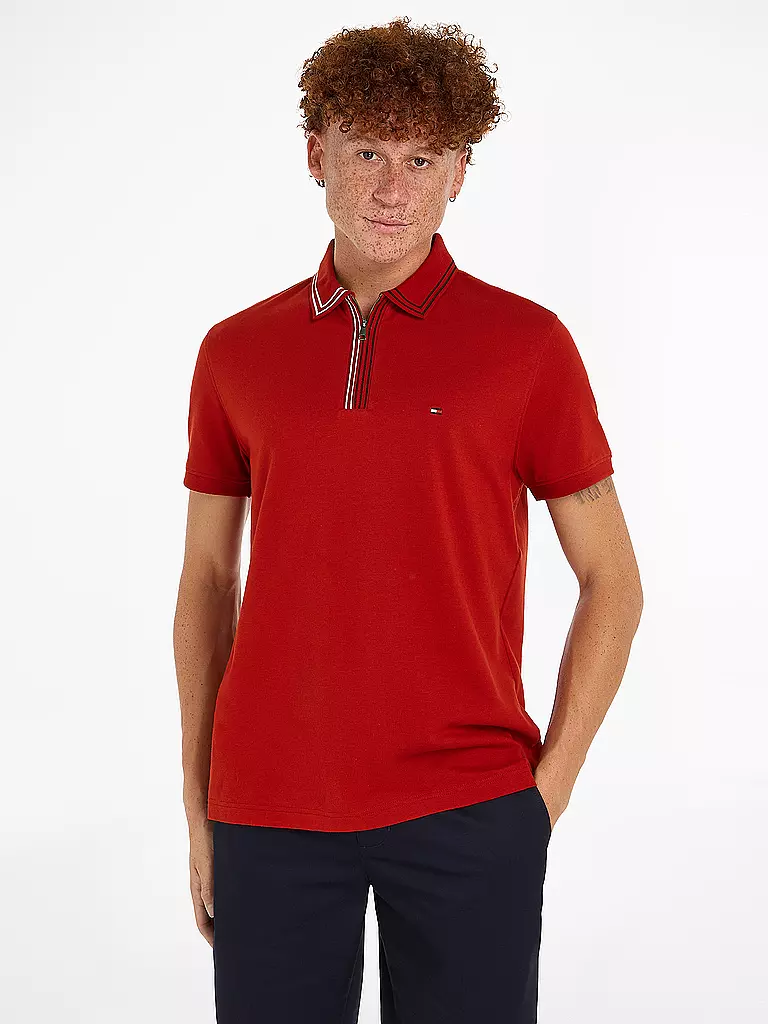 TOMMY HILFIGER | Poloshirt  | rot