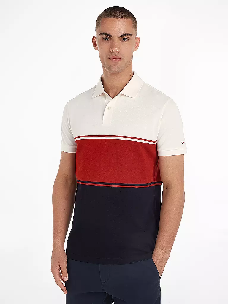 TOMMY HILFIGER | Poloshirt  | rot