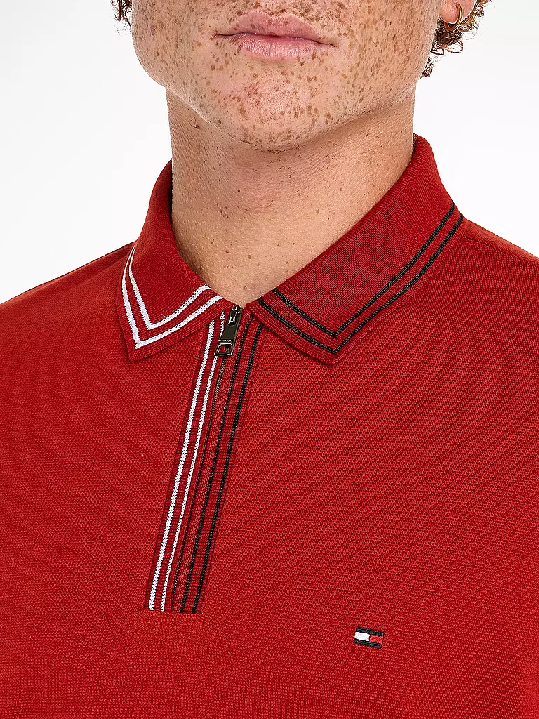 TOMMY HILFIGER | Poloshirt  | rot