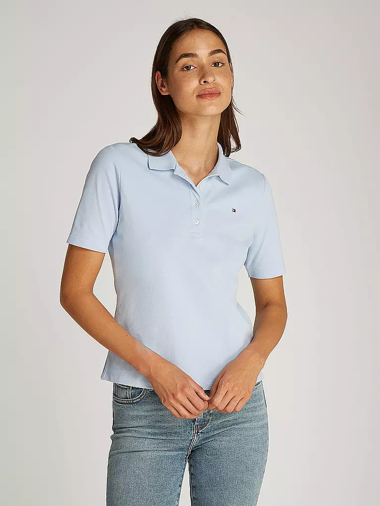 TOMMY HILFIGER | Poloshirt Regular Fit 1985 | hellblau