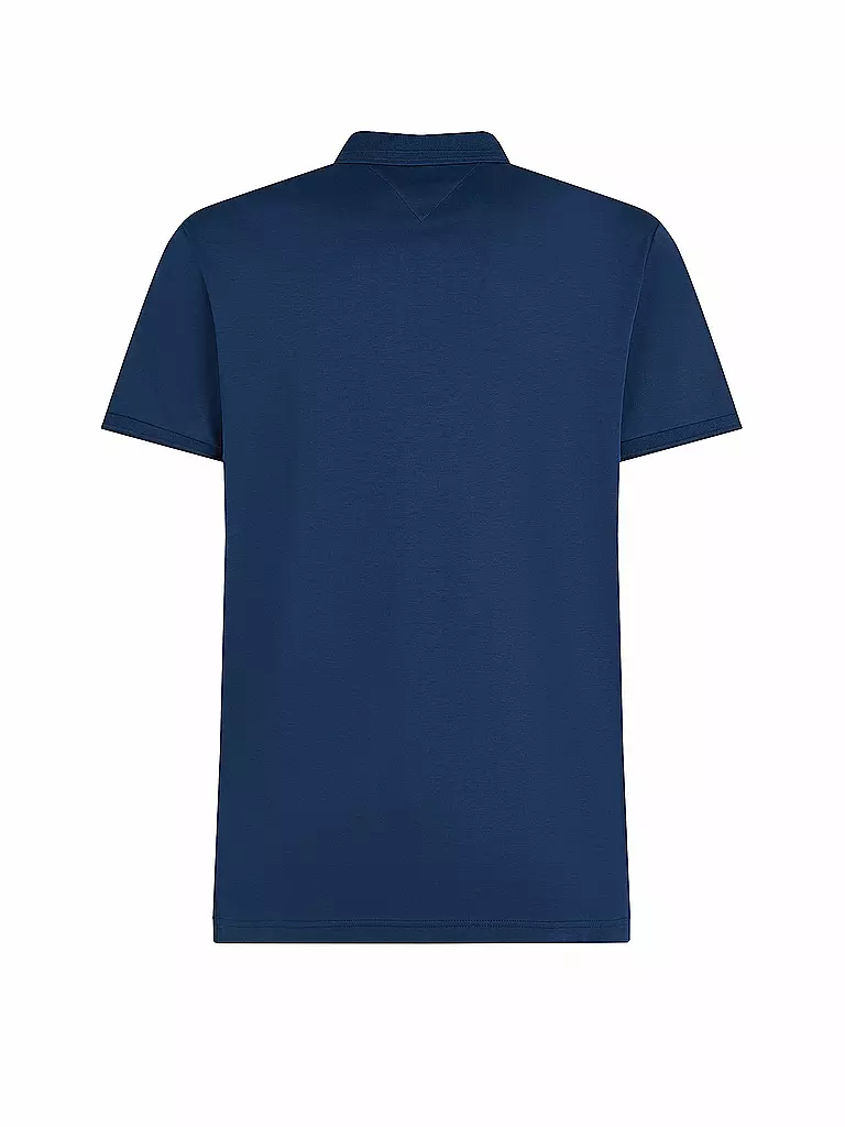 TOMMY HILFIGER | Poloshirt Regular Fit LIQUID COTTON  | blau