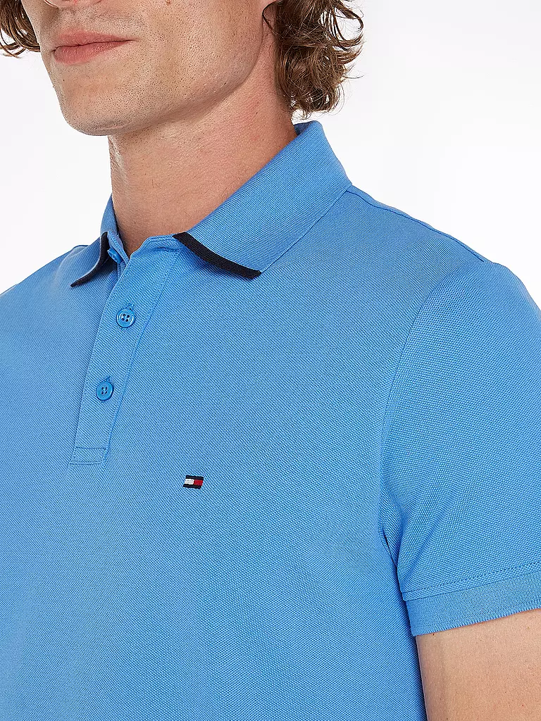 TOMMY HILFIGER | Poloshirt Regular Fit | blau