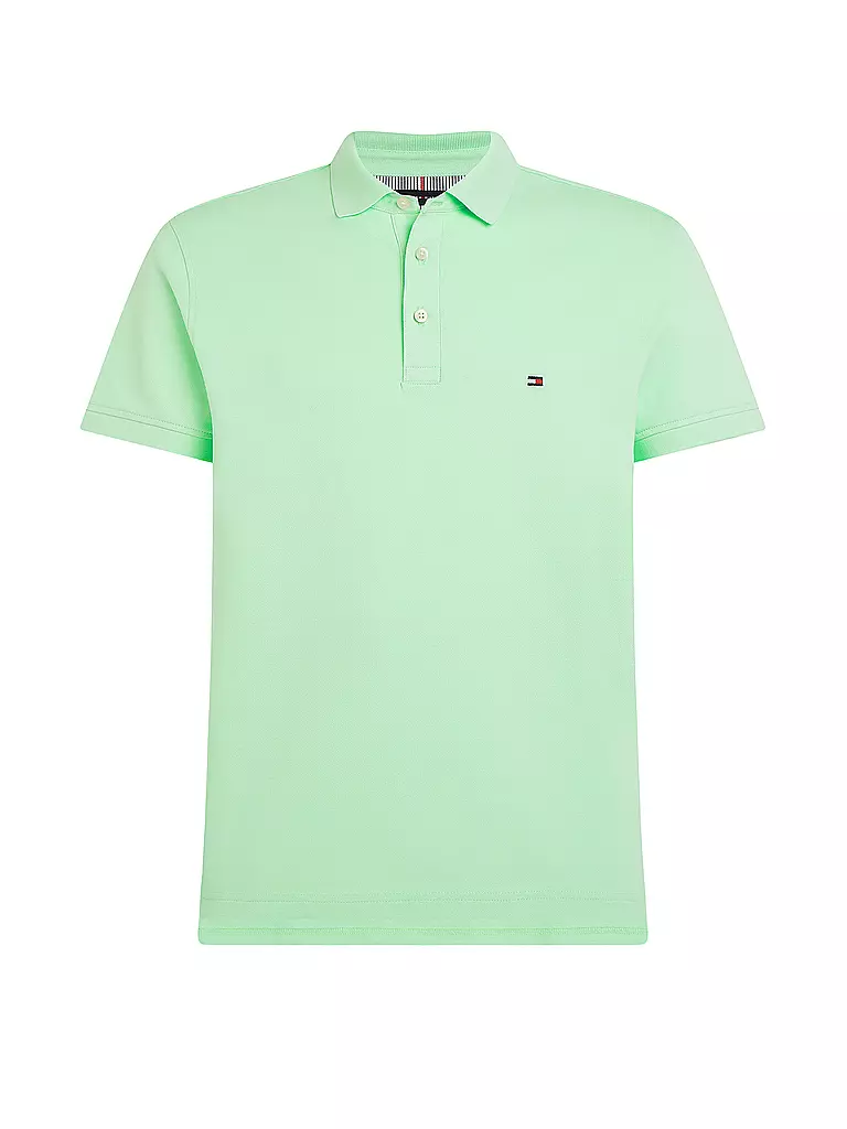 TOMMY HILFIGER | Poloshirt Slim Fit | hellgrün