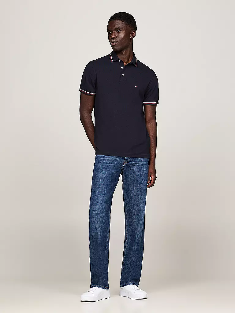 TOMMY HILFIGER | Poloshirt Slim Fit | blau