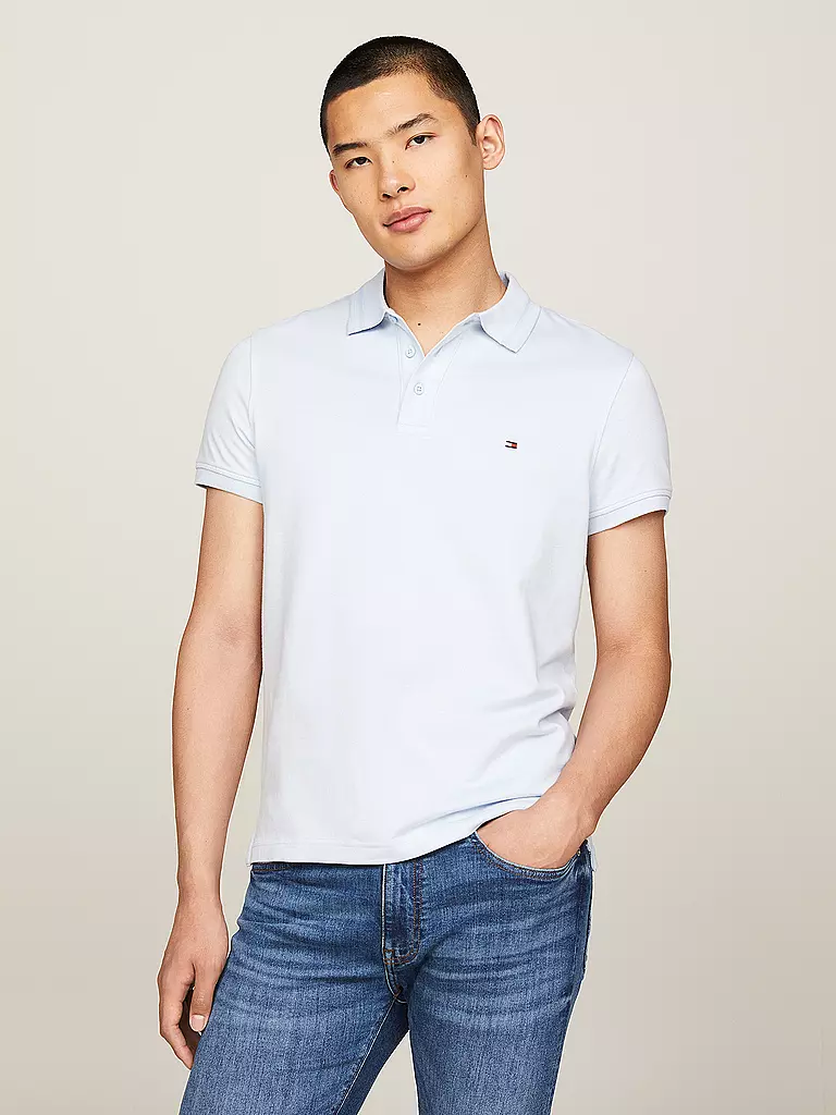 TOMMY HILFIGER | Poloshirt Slim Fit | hellblau