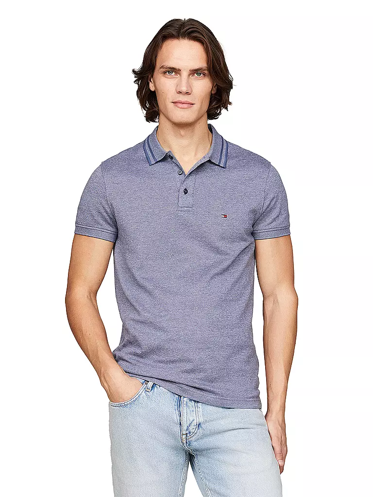 TOMMY HILFIGER | Poloshirt Slim Fit | blau