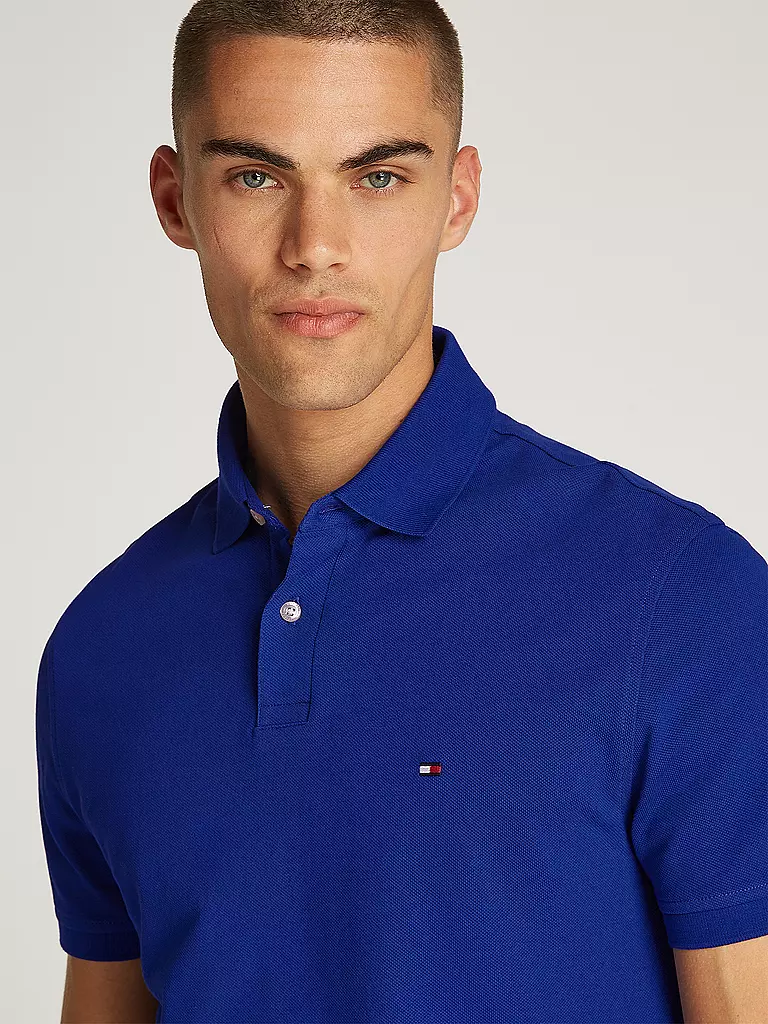 TOMMY HILFIGER | Poloshirt Slim Fit | blau