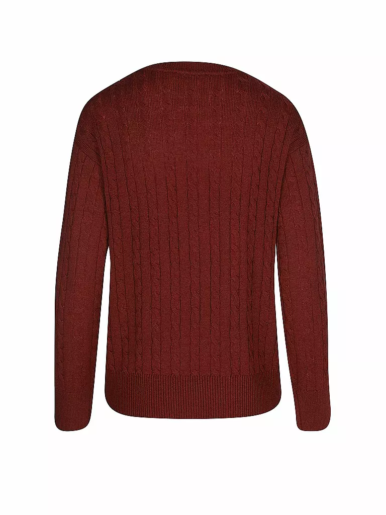 TOMMY HILFIGER | Pullover  | rot