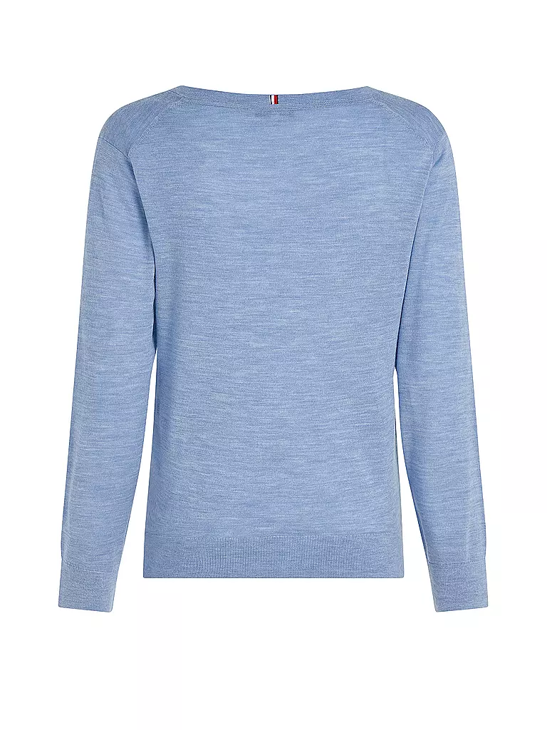 TOMMY HILFIGER | Pullover  | hellblau