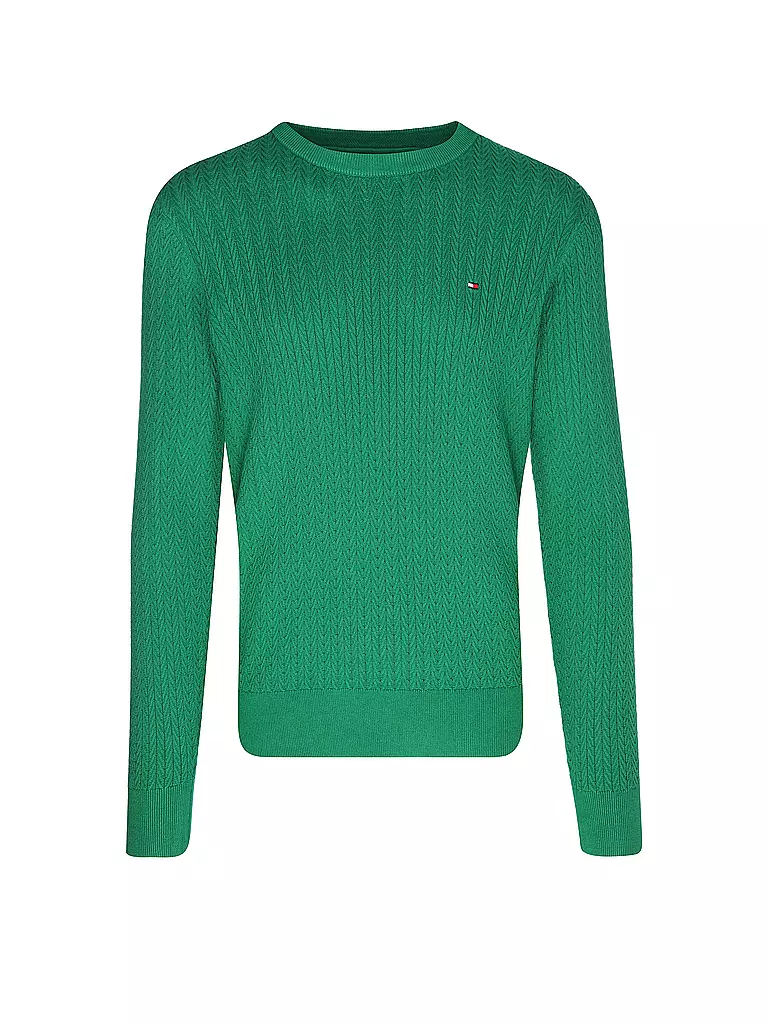 TOMMY HILFIGER | Pullover | grün