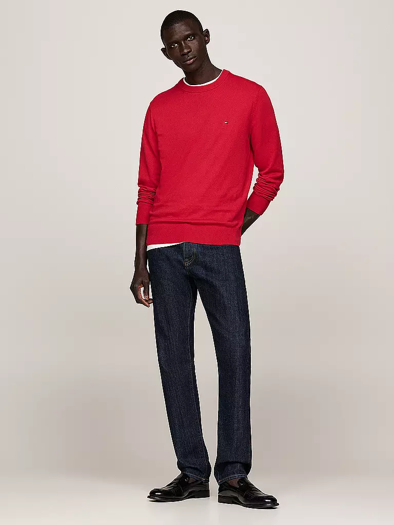 TOMMY HILFIGER | Pullover | rot