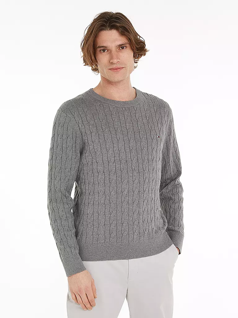 TOMMY HILFIGER | Pullover | grau