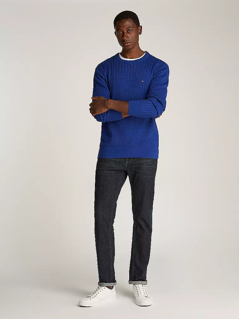 TOMMY HILFIGER | Pullover | blau