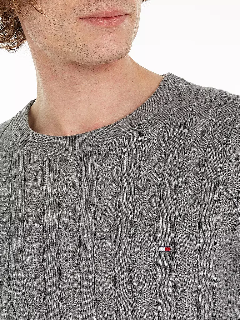 TOMMY HILFIGER | Pullover | grau