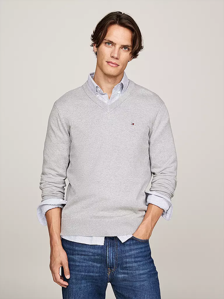 TOMMY HILFIGER | Pullover | grün