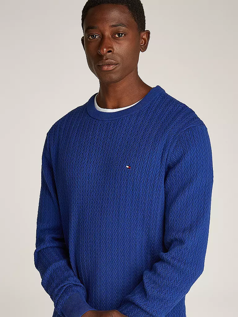 TOMMY HILFIGER | Pullover | blau