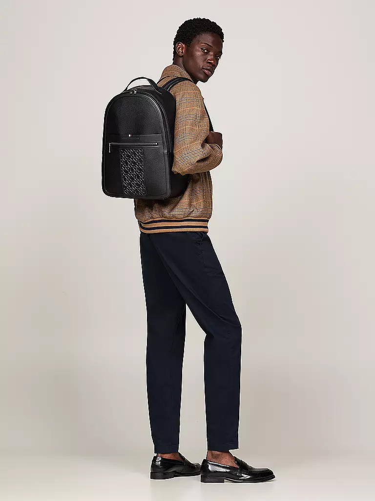 TOMMY HILFIGER | Rucksack TH CENTRAL | schwarz