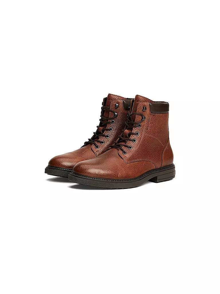 TOMMY HILFIGER | Schnürboots | schwarz