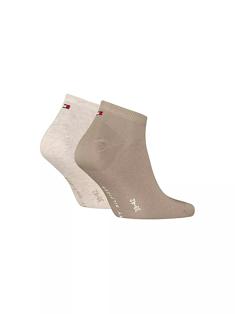 TOMMY HILFIGER | Sneaker Socken 2-er Pkg. sand | beige