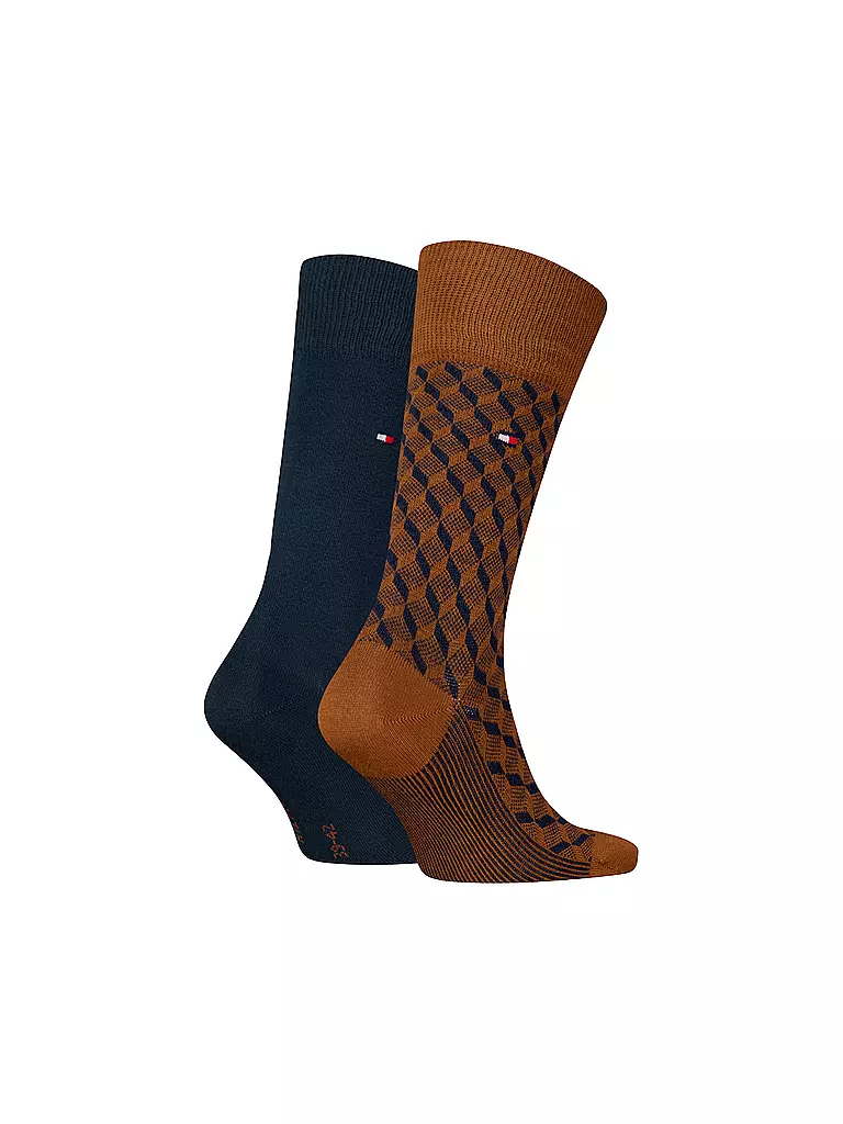 TOMMY HILFIGER | Socken 2-er Pkg classic khaki | camel