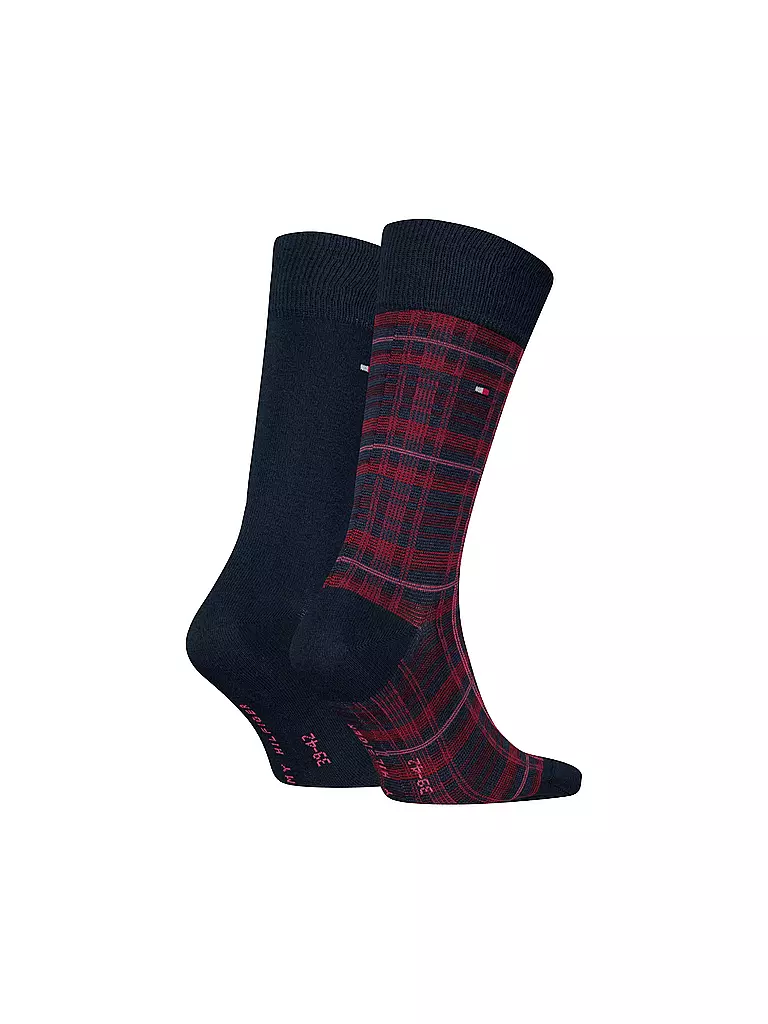 TOMMY HILFIGER | Socken 2-er Pkg navy | camel