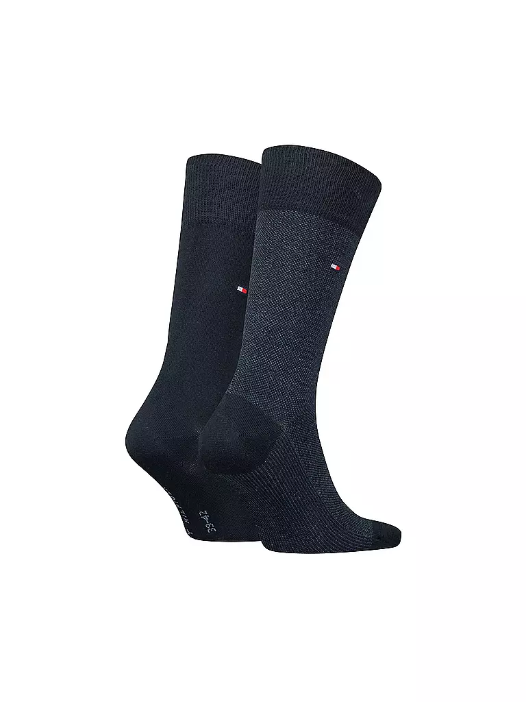 TOMMY HILFIGER | Socken 2er Pkg dark navy | dunkelblau