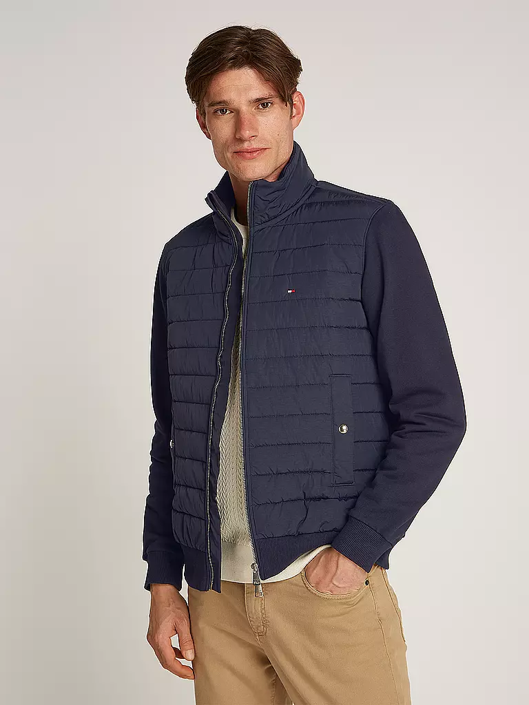 TOMMY HILFIGER | Sweatjacke | blau