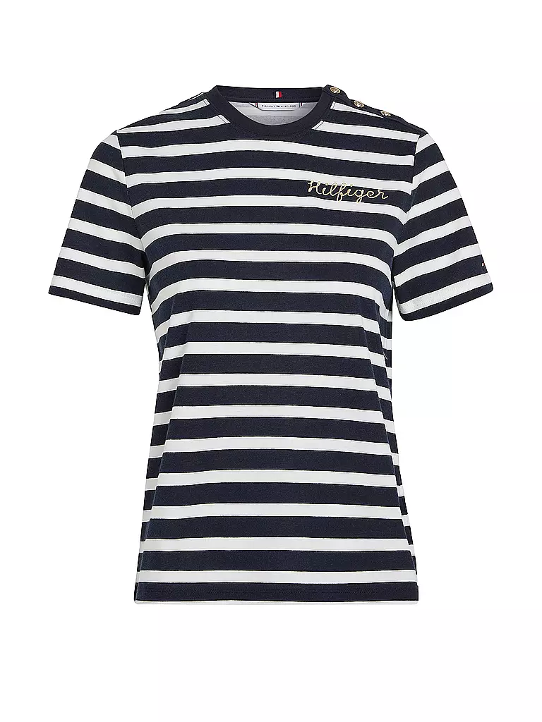 TOMMY HILFIGER | T-Shirt  | dunkelblau