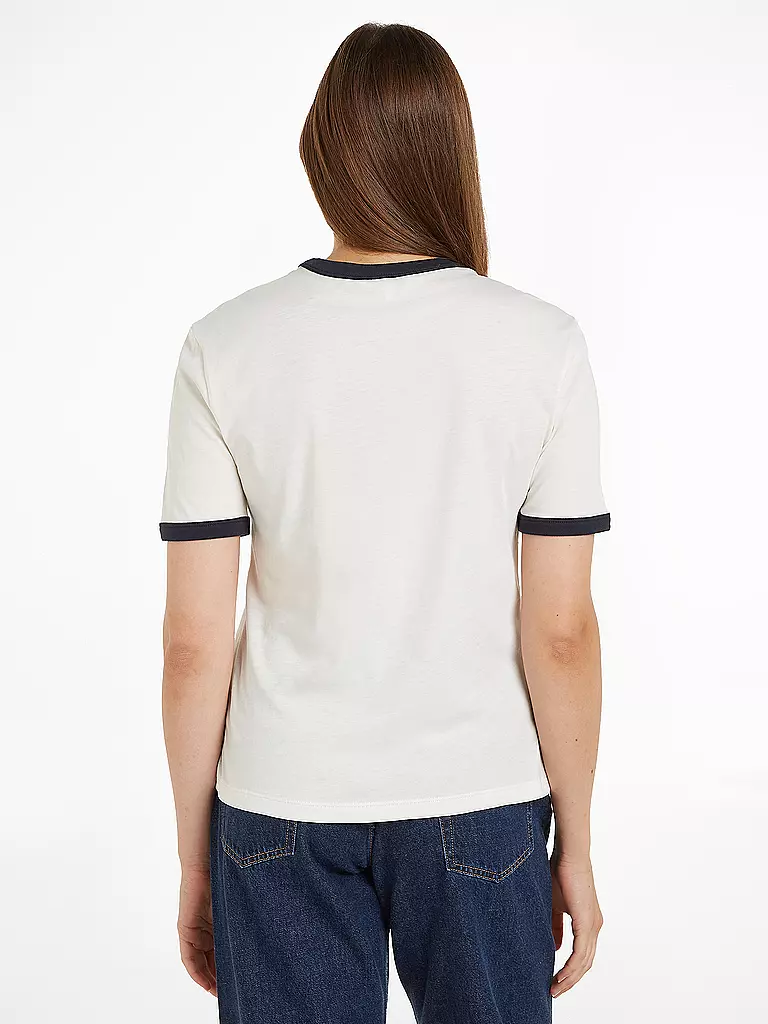 TOMMY HILFIGER | T-Shirt  | weiss