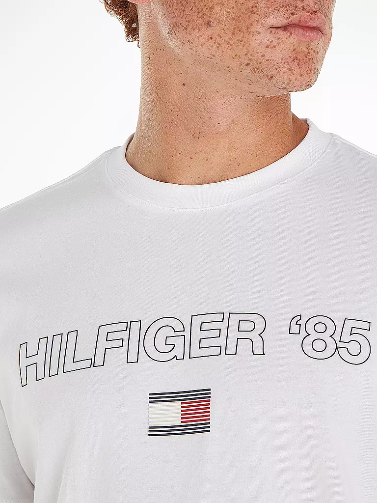 TOMMY HILFIGER | T-Shirt  | weiss