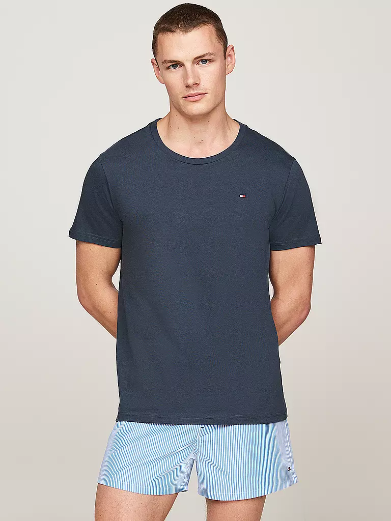 TOMMY HILFIGER | T-Shirt 3er Pkg | blau