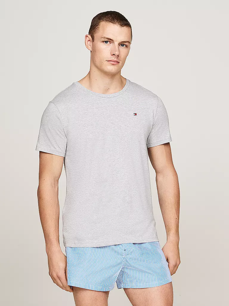 TOMMY HILFIGER | T-Shirt 3er Pkg | blau