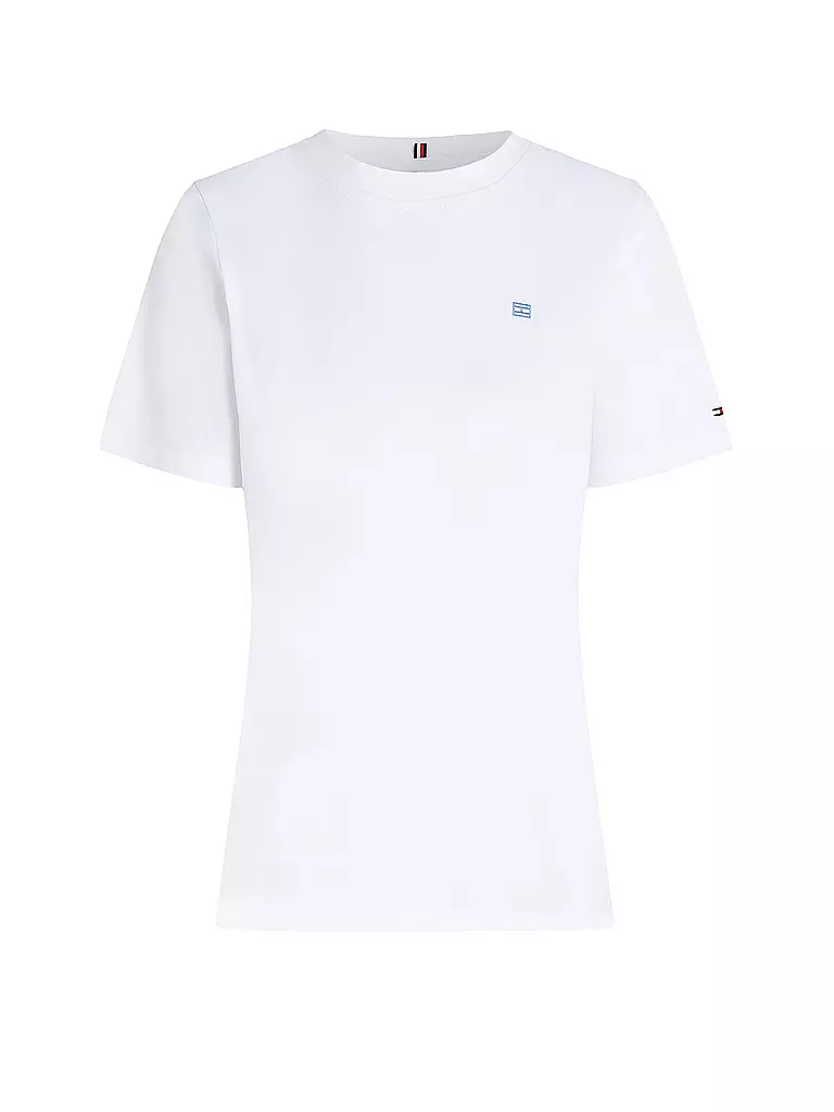 TOMMY HILFIGER | T-Shirt Regular Fit | weiss