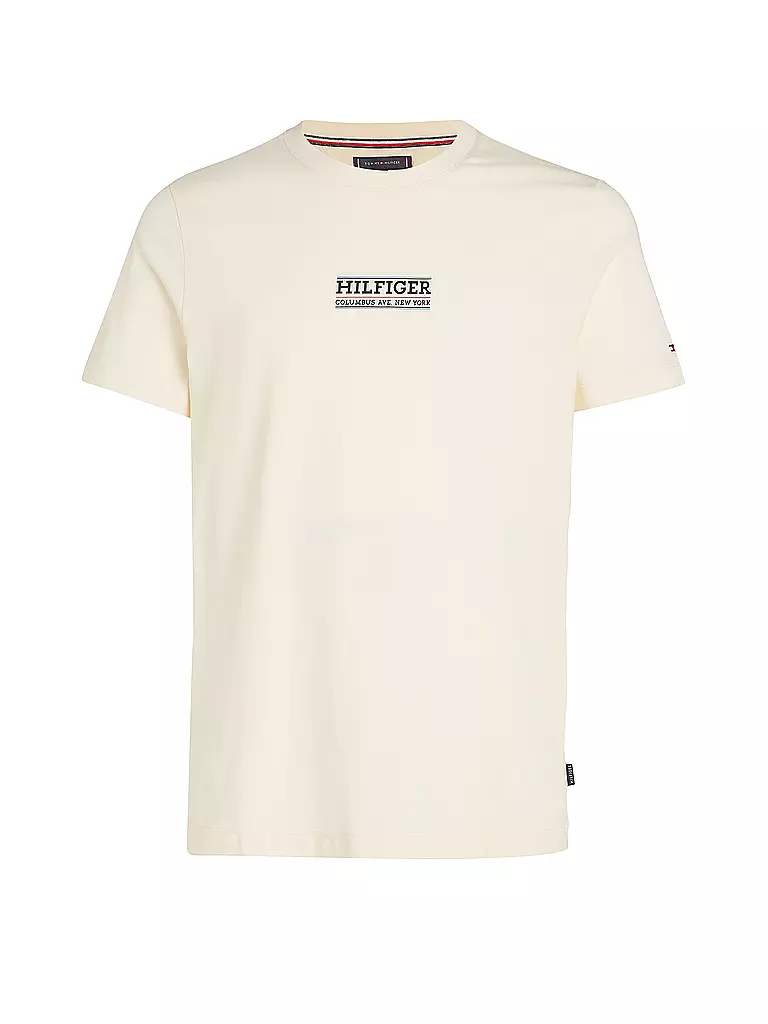 TOMMY HILFIGER | T-Shirt Slim Fit | beige