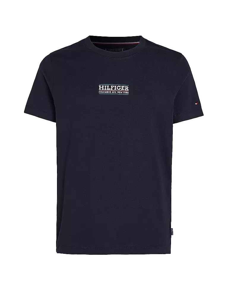 TOMMY HILFIGER | T-Shirt Slim Fit | blau