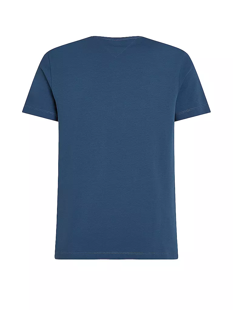 TOMMY HILFIGER | T-Shirt Slim Fit | blau